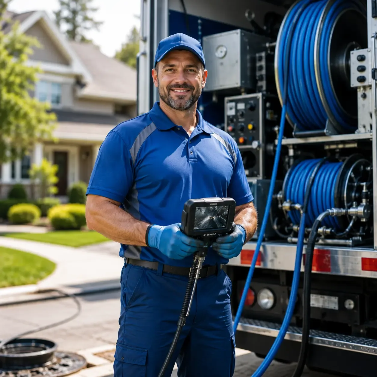 Local outdoor drain cleaning specialists in Boyne Falls, MI